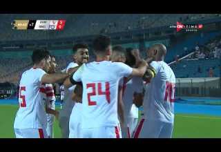 أهداف مباراة الزمالك وسموحة 5 1 الجولة الرابعة دوري النيل 2023 2024
