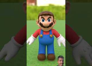 Mario Birthday Celebrate Funny Shorts Usa Macarena