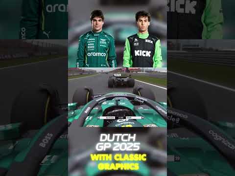 Lance Stroll OVERTAKES Gabriel Bortoleto 2025 Dutch Grand Prix With Classic Graphics F1