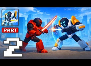 Mechangelion Robot Fighting Gameplay Walkthrough Part 2 Mech Battles Ignite IOS Android
