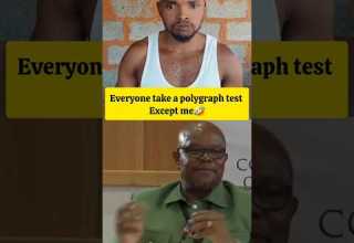 Everyone Took The Polygraph Except Him General Lesetja Senona Shorts