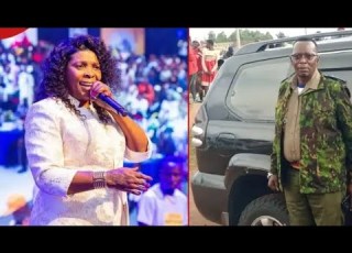  Rose Muhando Singing Luhya With Bishop Lumbasi