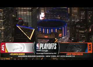 NBA On NBC Intro Hawks Vs Knicks NBA Playoffs 2026 Round 1 Game 2