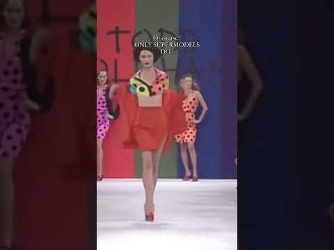 Nothing Will Beat 90s Supermodels Walk Supermodels 90ssupermodels Catwalk Hipwalkchallenge