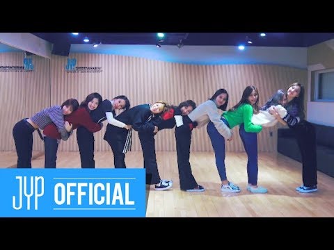 TWICE Heart Shaker Dance Video Practice Room Ver