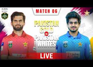  LIVE Sparco Paints Pak Gold Vs UOL Pak Whites Match 6 National Champions Cup 2026 NA1H