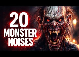 The 20 SCARIEST Monster Noises EVER Recorded