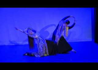 Persian Indian Duet To Nizami Mystic Love Poem Julia Kulakova Angelina Haque Bahar Dance Ensemble