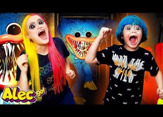  MINHA MÃE QUASE INFARTOU NO POPPY PLAYTIME CAPÍTULO 1 Alec GO