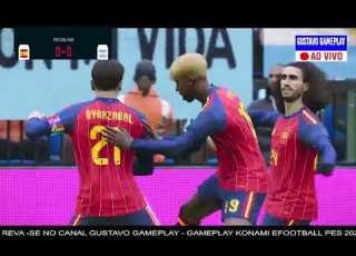 ESPANHA X ARGENTINA AO VIVO COM IMAGENS JOGO DE HOJE ASSISTA AGORA PES 2021
