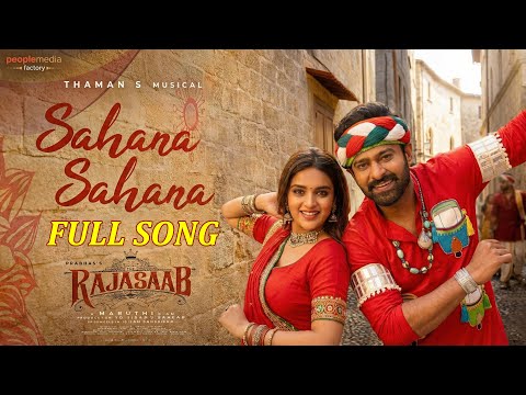 Sahana Sahana Full Song Promo Telugu The RajaSaab Prabhas Nidhhi Agerwal Maruthi Thaman
