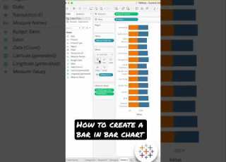 Tableau Bar In Bar Chart