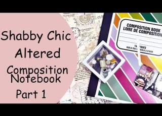  Shabby Chic Notizbuch Im Altered Art Stil Teil 1