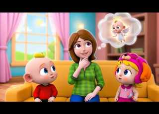  Woher Kommen Die Babys Der Klapperstorch Willkommen Zu Hause Süße Animation 3D Kinderlieder