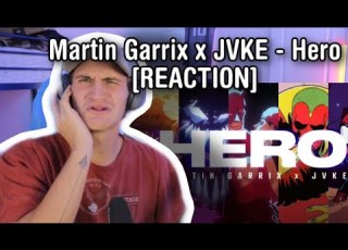  Martin Garrix X JVKE Hero REACTION