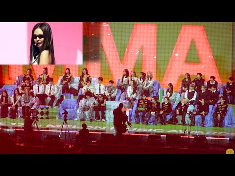 제니 JENNIE Stage Reaction Aespa IVE RIIZE NCT WISH BOYNEXTDOOR ALL DAY PROJECT ZICO Ikura MMA2025