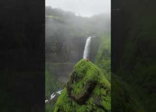 Kumbe Waterfall Kumbhewaterfall Travel Waterfall Monsoon Rain Nature