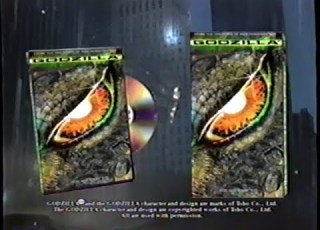 Godzilla Marketing 1998 Promo VHS Capture