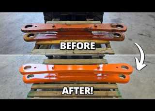  Overhauling A Massive Mining Dump Truck Track Rod Line Boring And Bore Welding