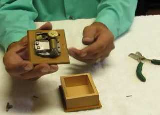  Part 2 How To Repair Or Restart An Over Wound Music Box Movement MusicBoxMaker Video
