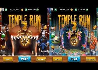  Temple Run 2 Haunted Harvest Vs Holi Festival Map