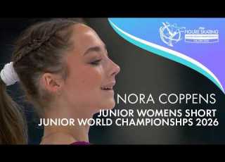  Nora Coppens SWE Junior Women Short Tallinn 2026 Worldjfigure