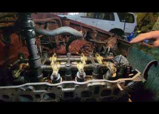  How To Adjust The Valves On A 20r 22r 22re Toyota 4cyl 84 Toyota Pickup Project Mini Truck
