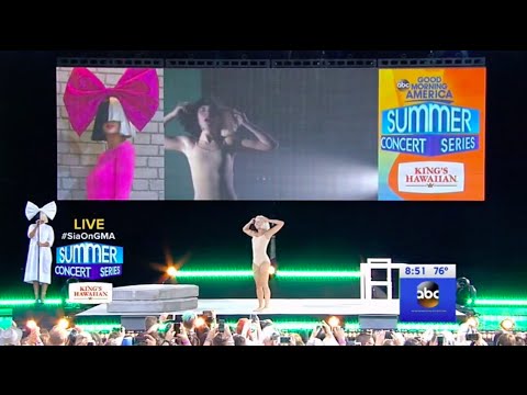 Sia Chandelier Live On Good Morning America July 22 2016