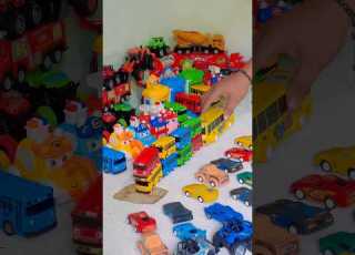  A Collection Of Cute And Adorable Tayo The Little Bus Being Pushed By The Big Tayo Bus