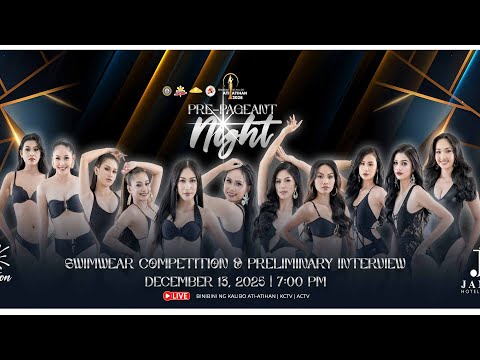 BINIBINI NG KALIBO ATI ATIHAN 2026 Pre Pageant Night Swimwear Competition Preliminary Interview