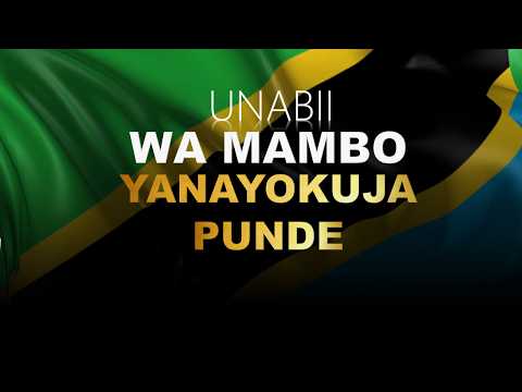 UNABII WA MAMBO YATAKAYOTOKEA PUNDE 27 03 2026