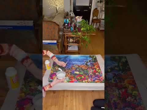 How To Glue A Puzzle