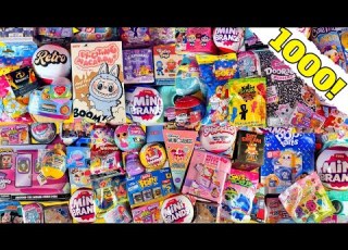  1 000 Blind Bags ASMR 11 Hours Of Pure Unboxing No Talking No Music