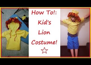  Kid S Lion Costume SEWING NERD Tutorial
