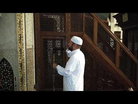 اذان فضيلة الشيخ معروف الشريف بمقام الرست