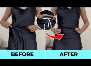 How To Tighten The Waist Of A Dress EASIEST DIY FASHION HACKS