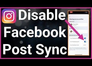 How To Stop Sharing Posts From Facebook To Instagram