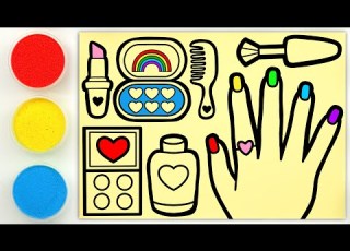 Sand Painting Makeup Beauty More Children S Videos For Kids