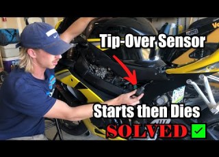 GSXR Runs For 1 Second Then Dies SOLVED Tip Over Sensor
