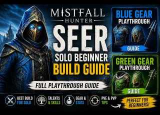 Mistfall Hunter Seer Solo Build Guide Survivability Damage Focused