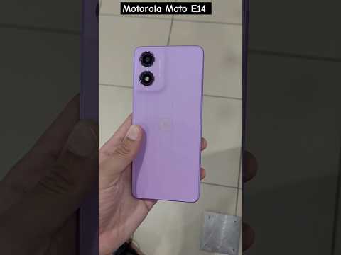 Motorola Moto E14 Pastel Purple Motorolae14 Motorola