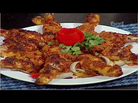 طريقه عمل دبابيس الدجاج المشويه الشيف نونا من البلدي يوكل على فوود