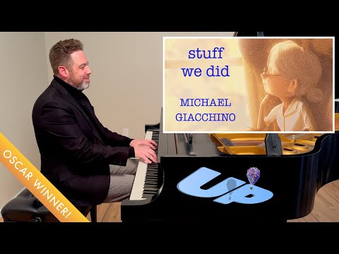Michael Giacchino Stuff We Did Up Piano Cover With Film Michael Giacchino Stuff We Did Up Piano Cover With Film