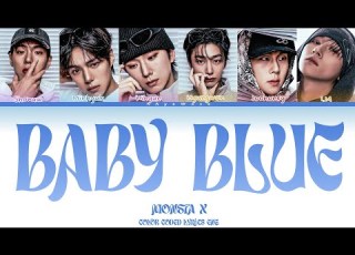  Monsta X Baby Blue Color Coded Lyrics Eng