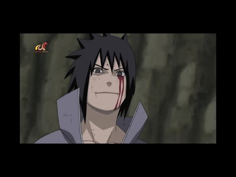 ناروتو يقاتل ساسكي وينقذ ساكورا الجزء الثاني