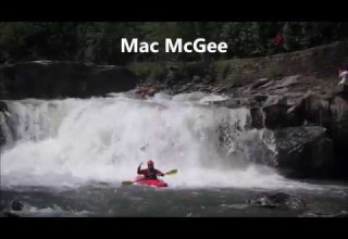 Kayaking Manns Creek Before Flood Level 3 Inches 
