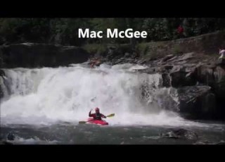 Kayaking Manns Creek Before Flood Level 3 Inches