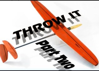  Throw It Discus Launch Glider DLG Build Part Two