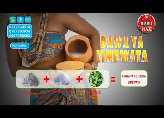 DAWA YA KUZIMA LIMBWATA NA BABU HAJI