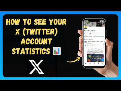 How To See Your X Twitter Account Statistics New 2026 Update